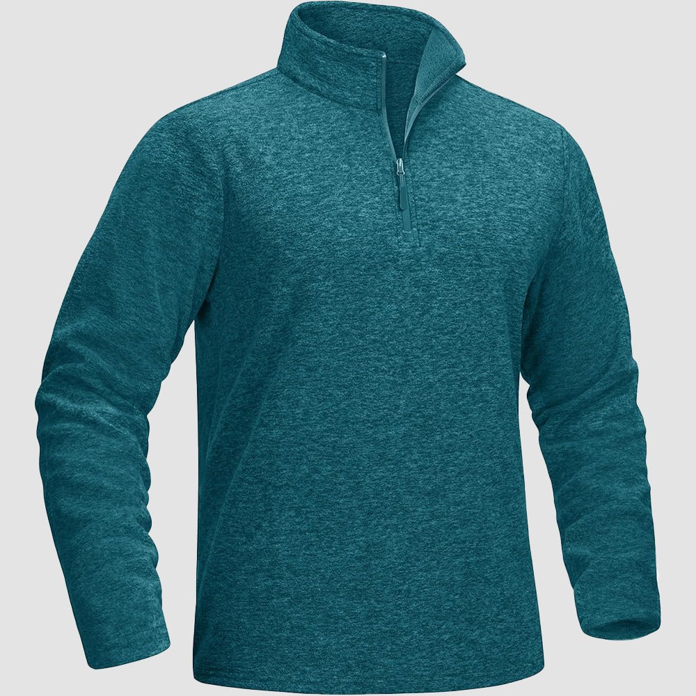 Men's 1/4 Zip Pullover Shirt Long Sleeve Sweatshirts - veyora