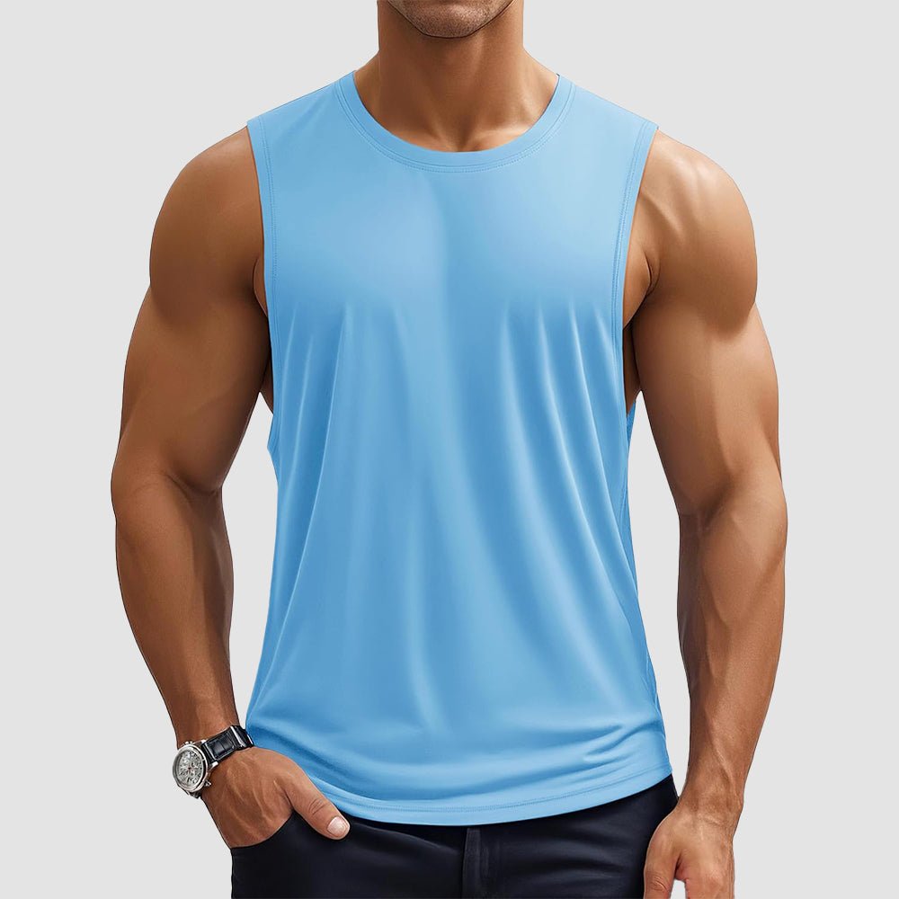 【New In】Men's Workout Tank – Quick - Dry Sleeveless Gym Shirt - veyora