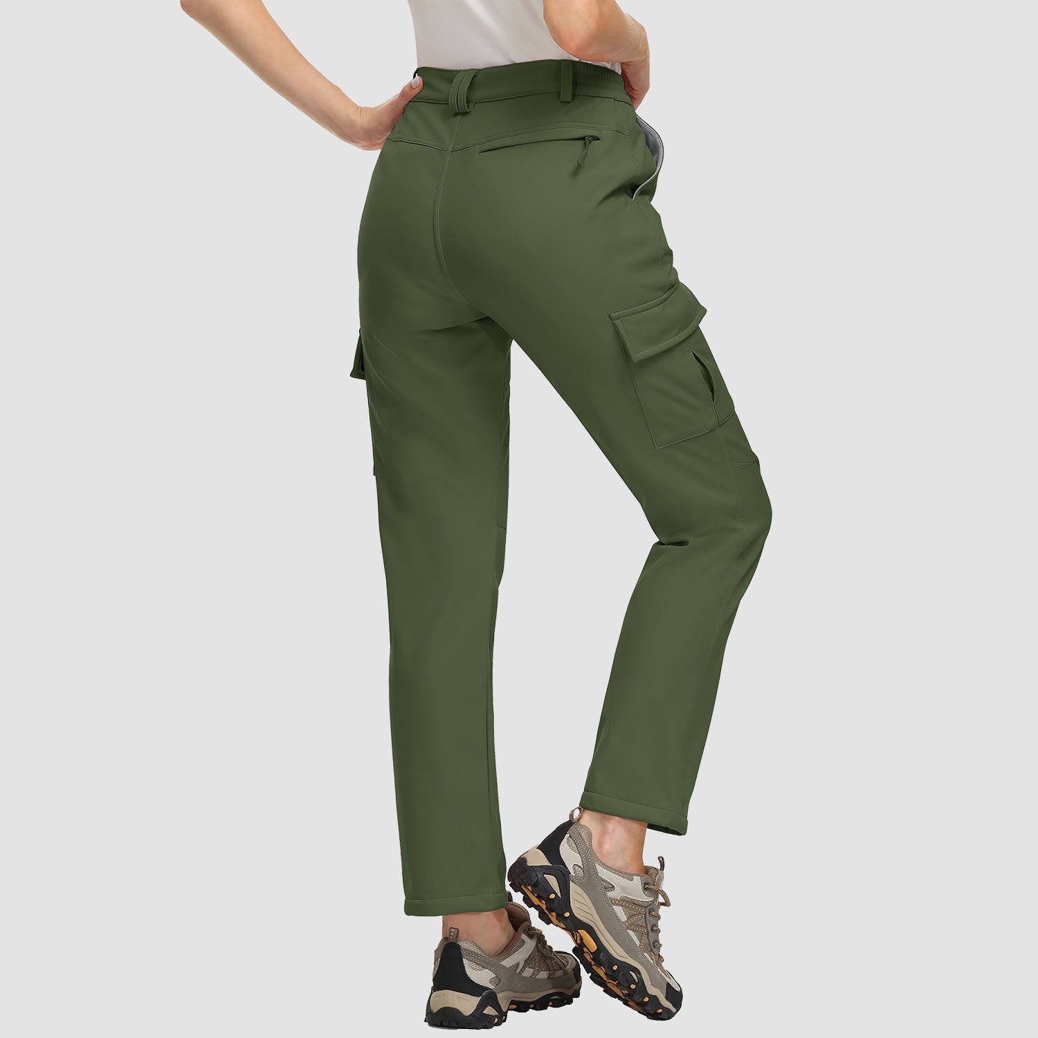 Women's Hiking Pants - Fleece-Lined & Water-Resistant