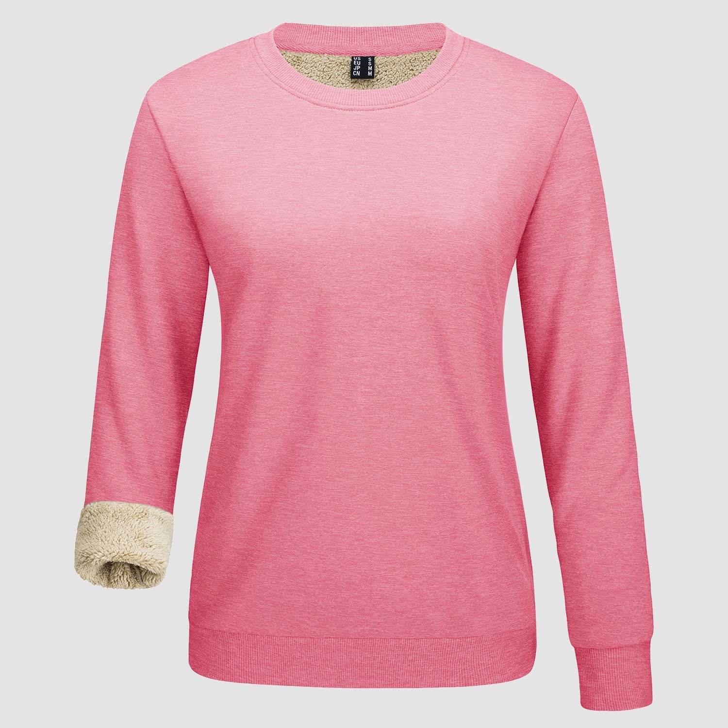 Women's Fleece Sweatshirt - Crewneck, Winter Warm & Cozy