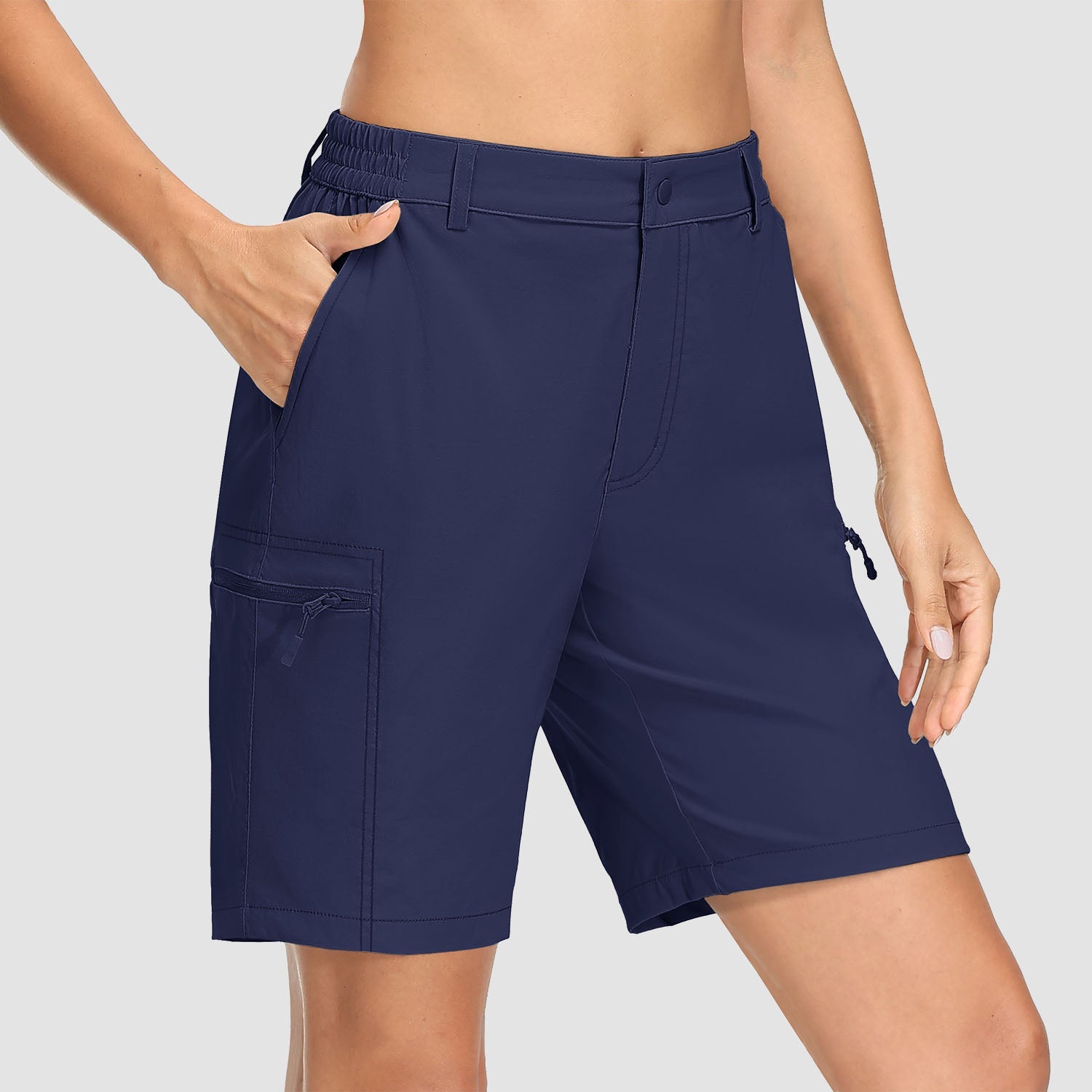 Women's Hiking Shorts - 5-Pocket Ripstop & Quick Dry