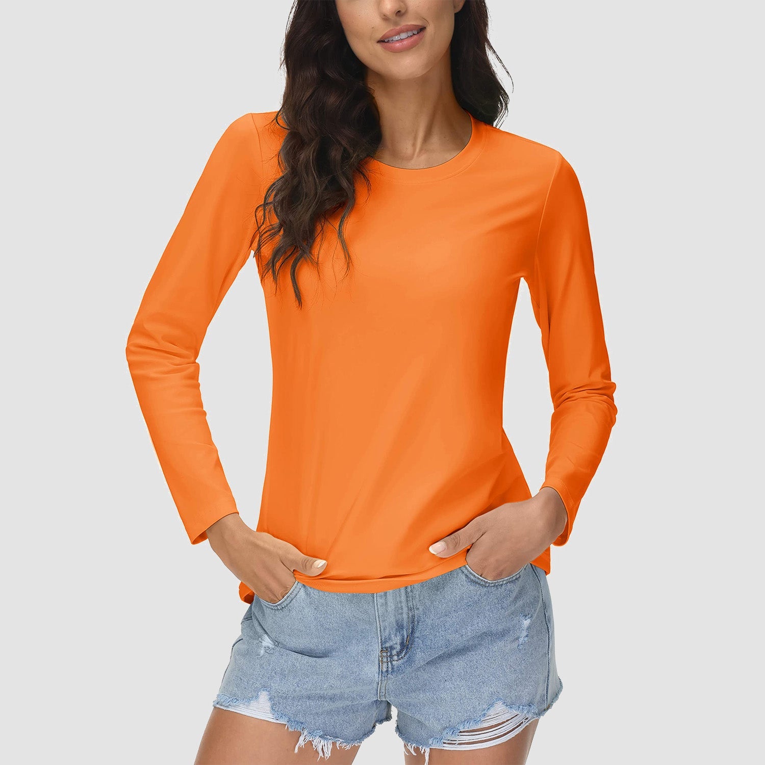 Women's UPF 80+ Long Sleeve Sun Protection Quick-Dry Shirt