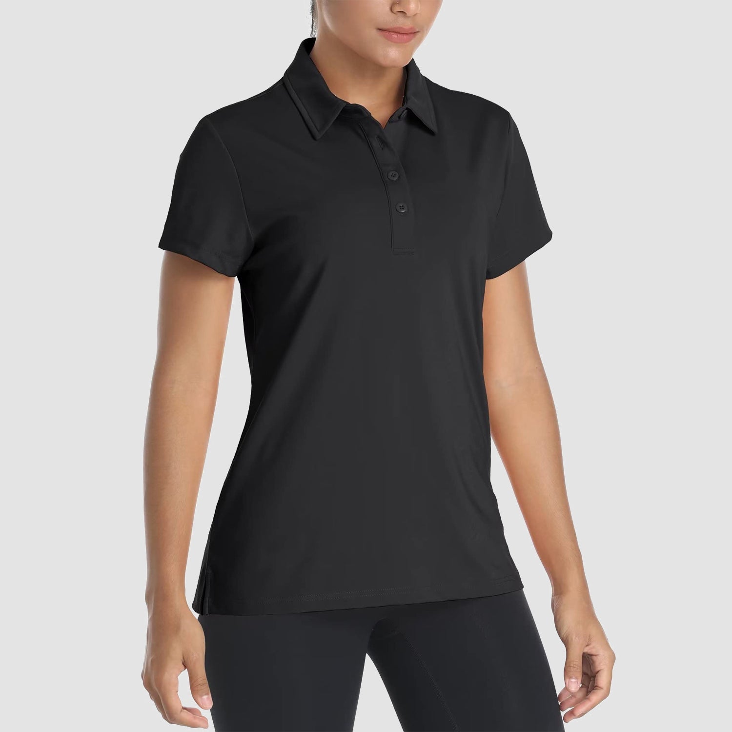 Women's Quick-Dry Polo Shirt - Casual & Golf Short Sleeve