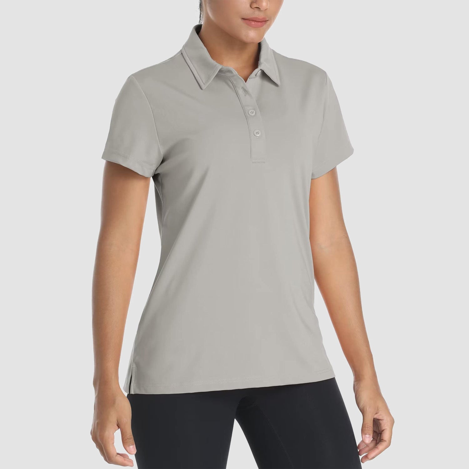 Women's Quick-Dry Polo Shirt - Casual & Golf Short Sleeve