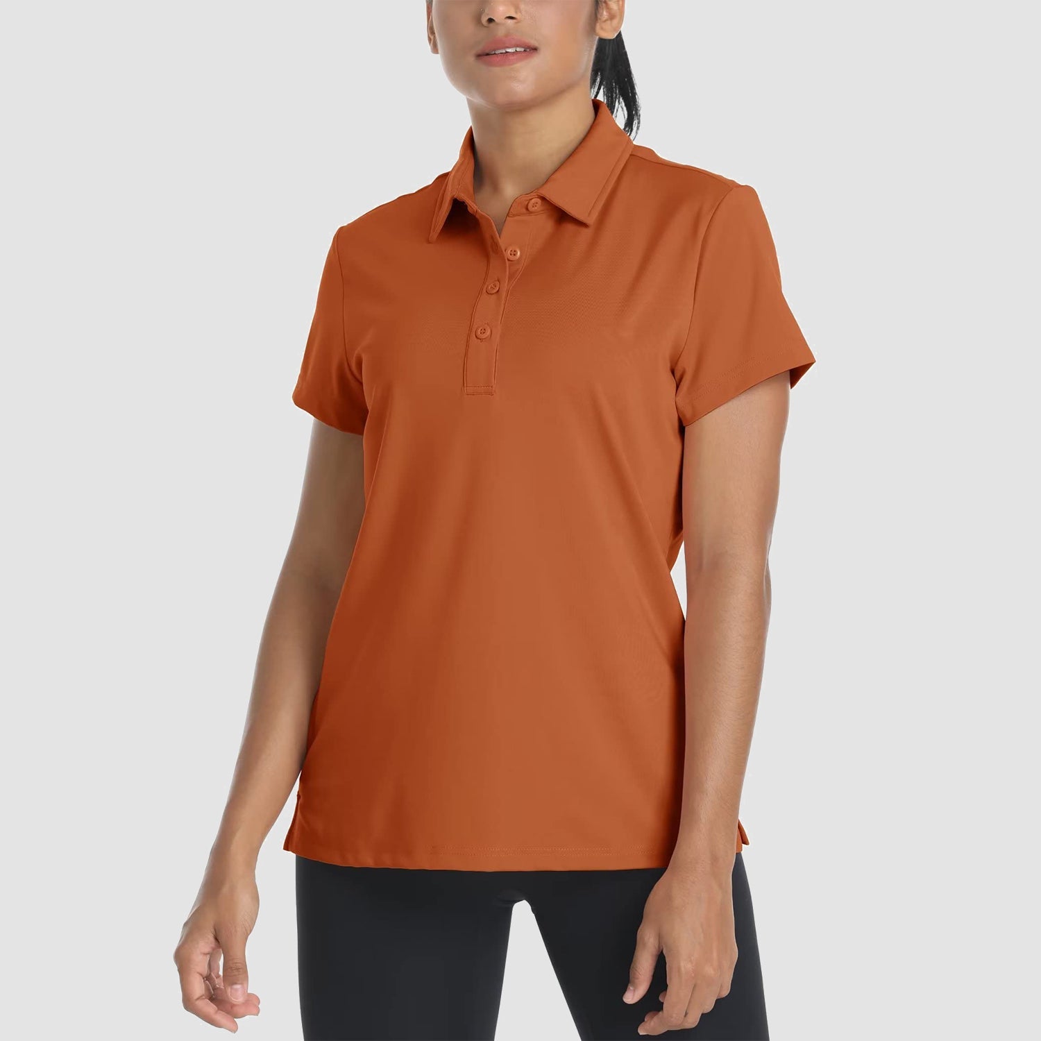 Women's Quick-Dry Polo Shirt - Casual & Golf Short Sleeve