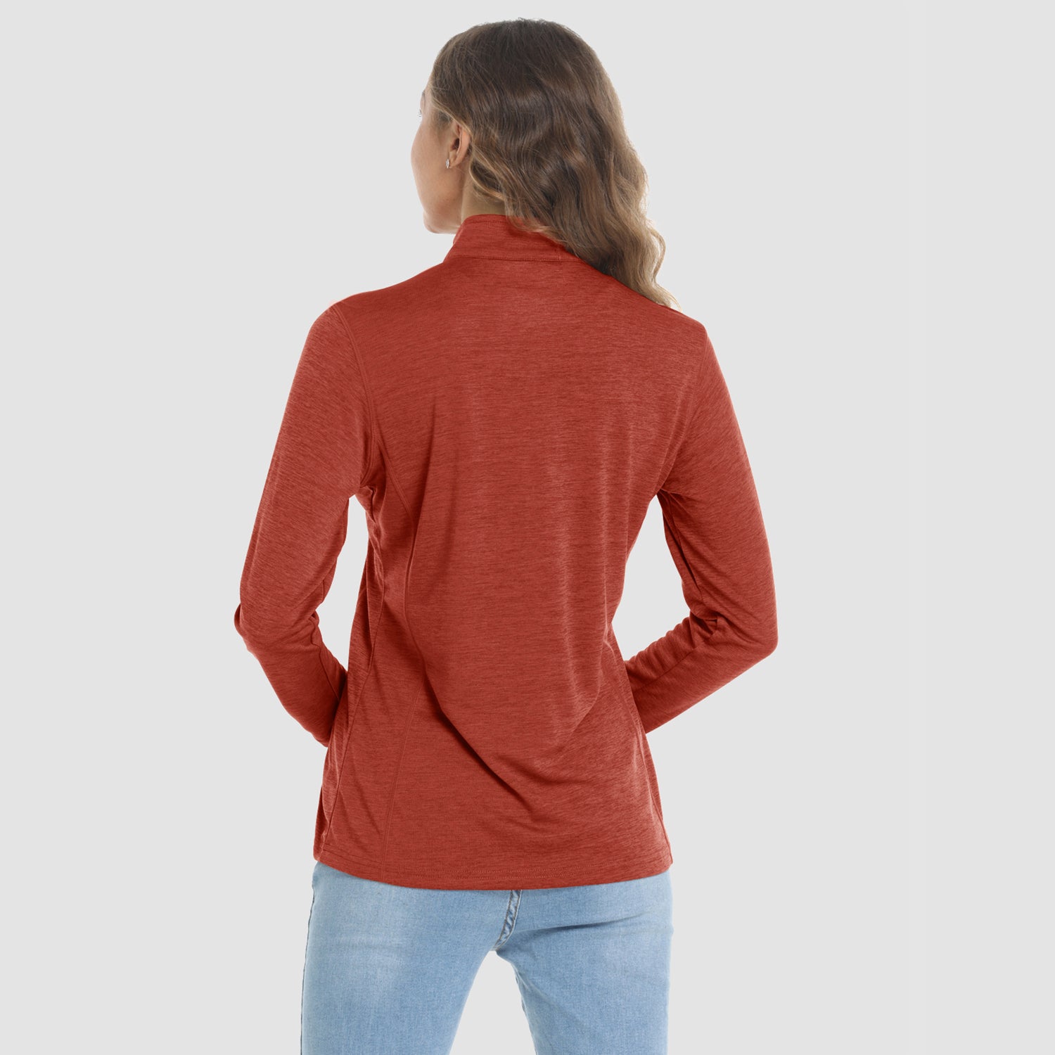 Women's Long Sleeve 1/4 Zip UPF50+ Sun Protection Shirt
