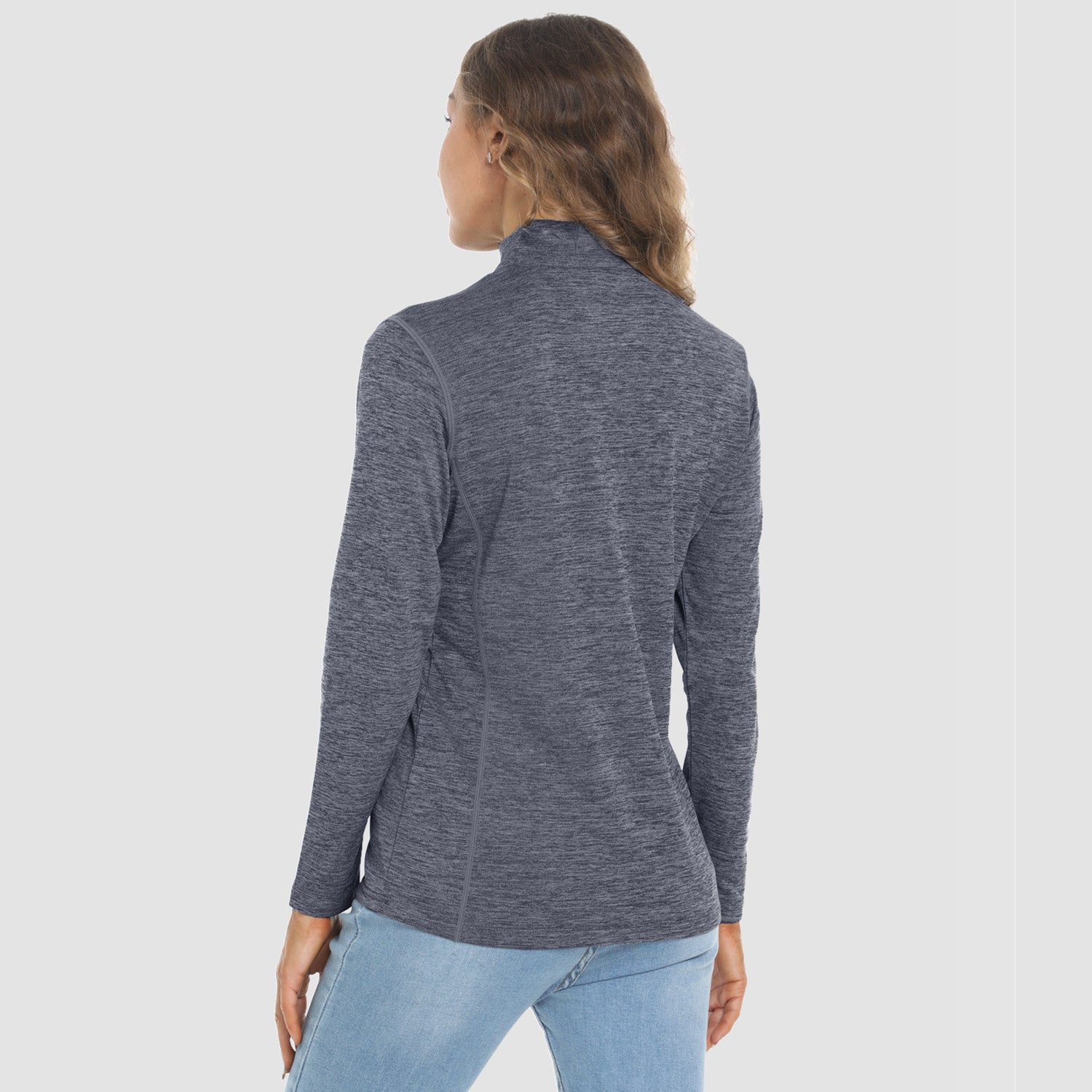 Women's Long Sleeve 1/4 Zip UPF50+ Sun Protection Shirt