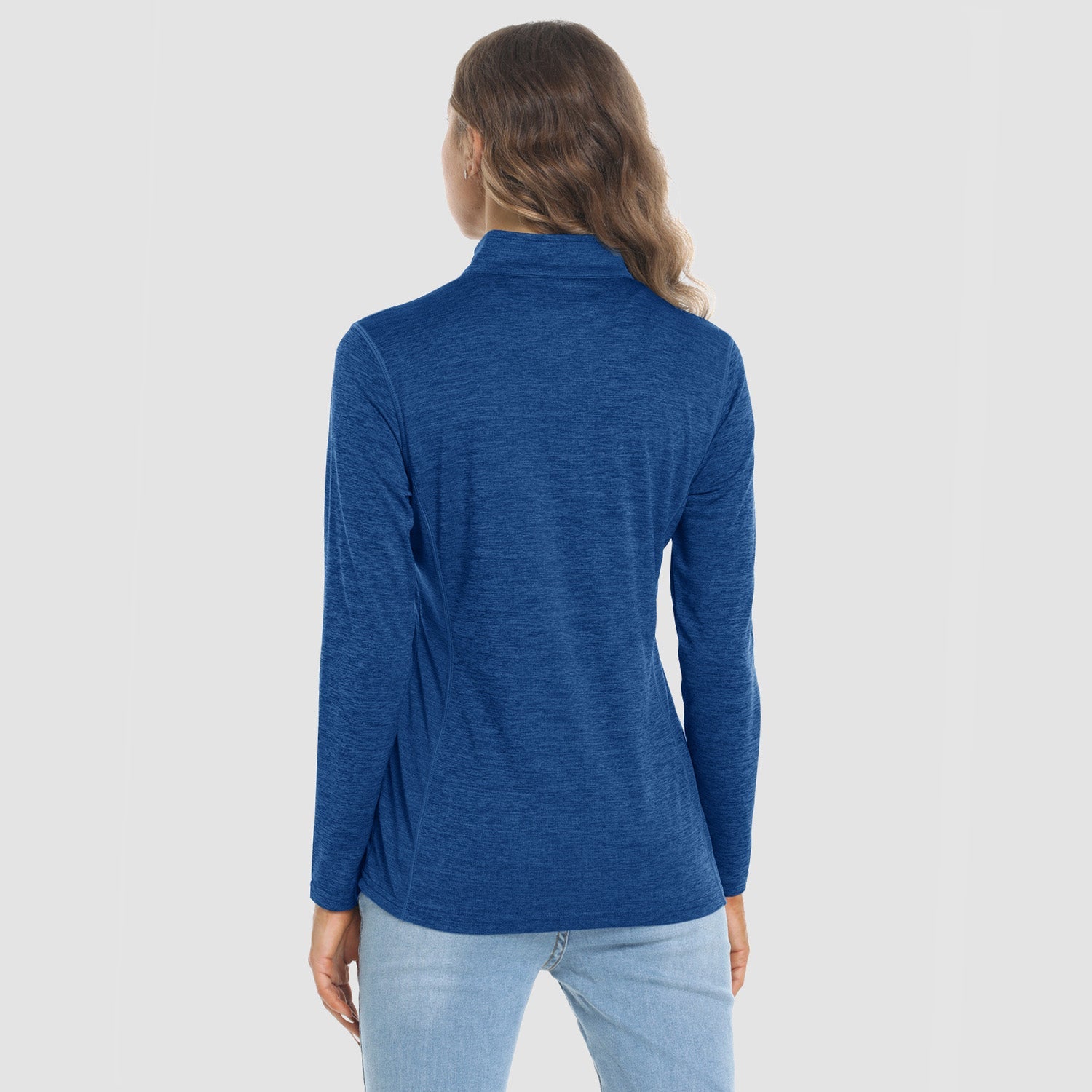 Women's Long Sleeve 1/4 Zip UPF50+ Sun Protection Shirt