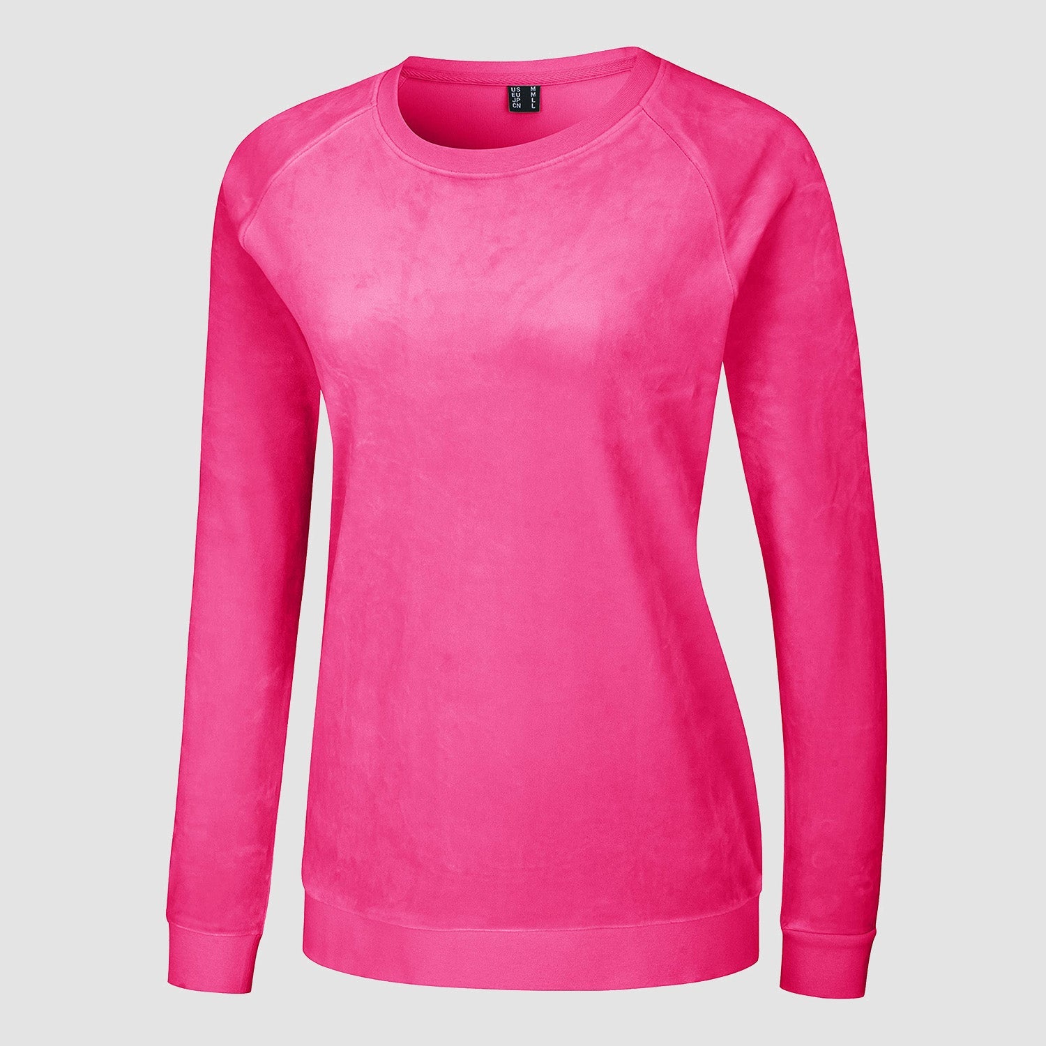 Women's Fleece Sweatshirt - Crewneck & Long Sleeve