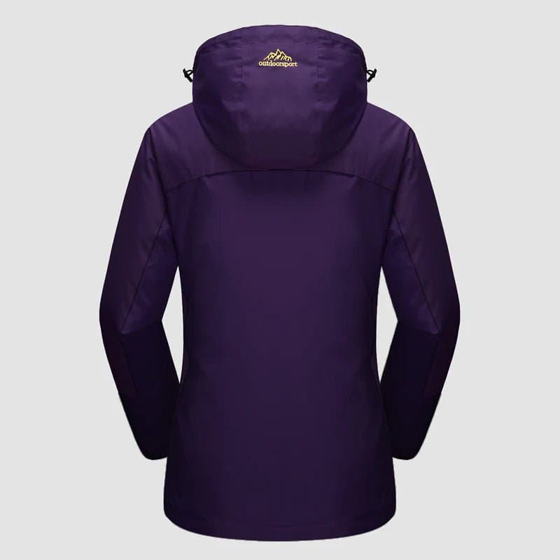 Manteau d'hiver imperméable 3 en 1, doublé polaire, combinaison deux pièces, veste de ski et de randonnée à capuche