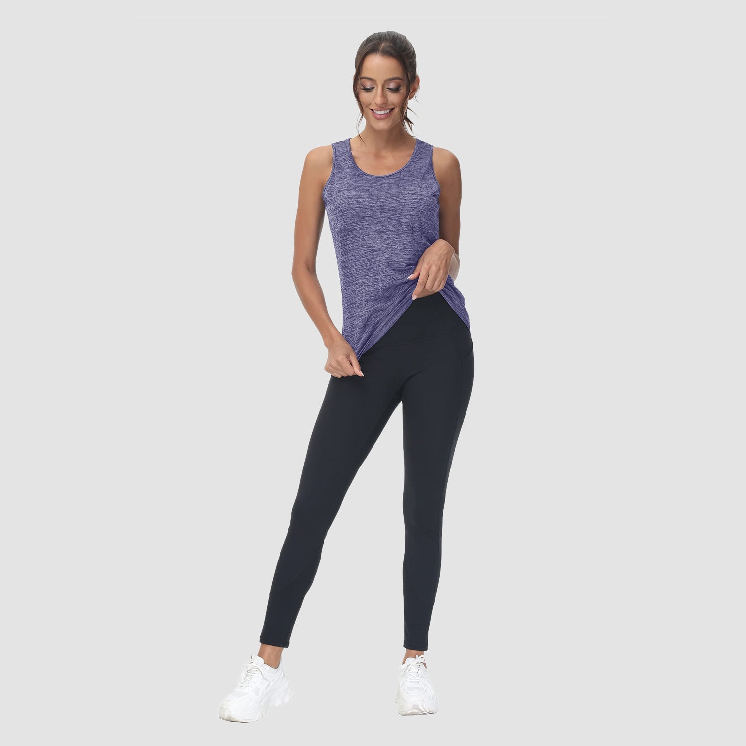 Women's Quick-Dry Sun Protection Workout Tank Top