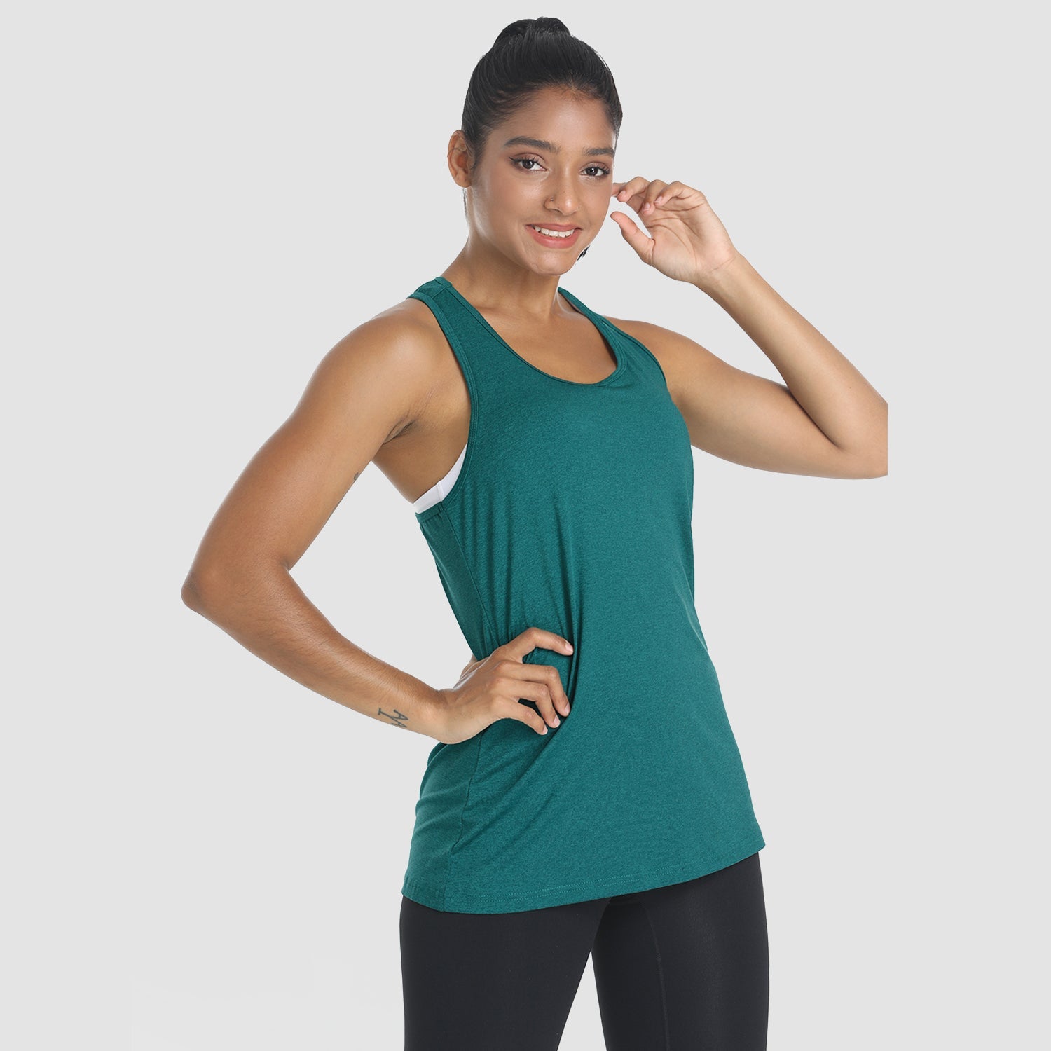 Women's Tank Top Quick Dry Athletic Tee Shirt Running Yoga - veyora