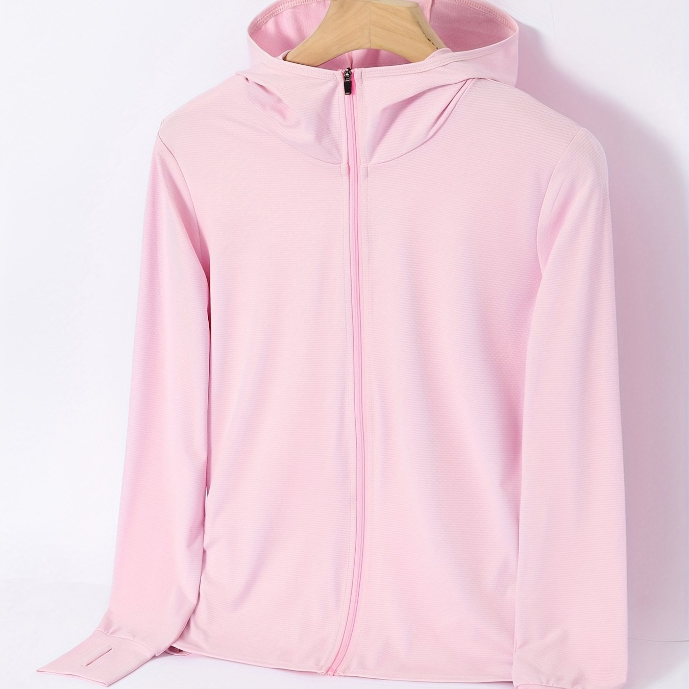 Womens Summer UV Protection Jacket - Ultra - Lightweight Ice Silk Zip - Up for Cool Outdoor Adventures - veyora