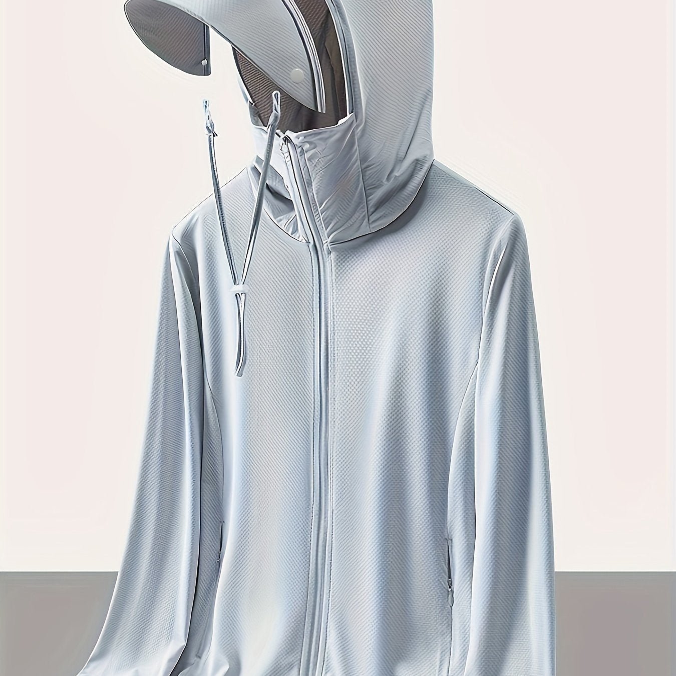 Women'S Lightweight Sun Protection Hooded Jacket - Breathable, Quick - Dry Outerwear with UV Protection, Adjustable Zip - Up for Hiking & Outdoor Activities, Hooded Jacket - veyora