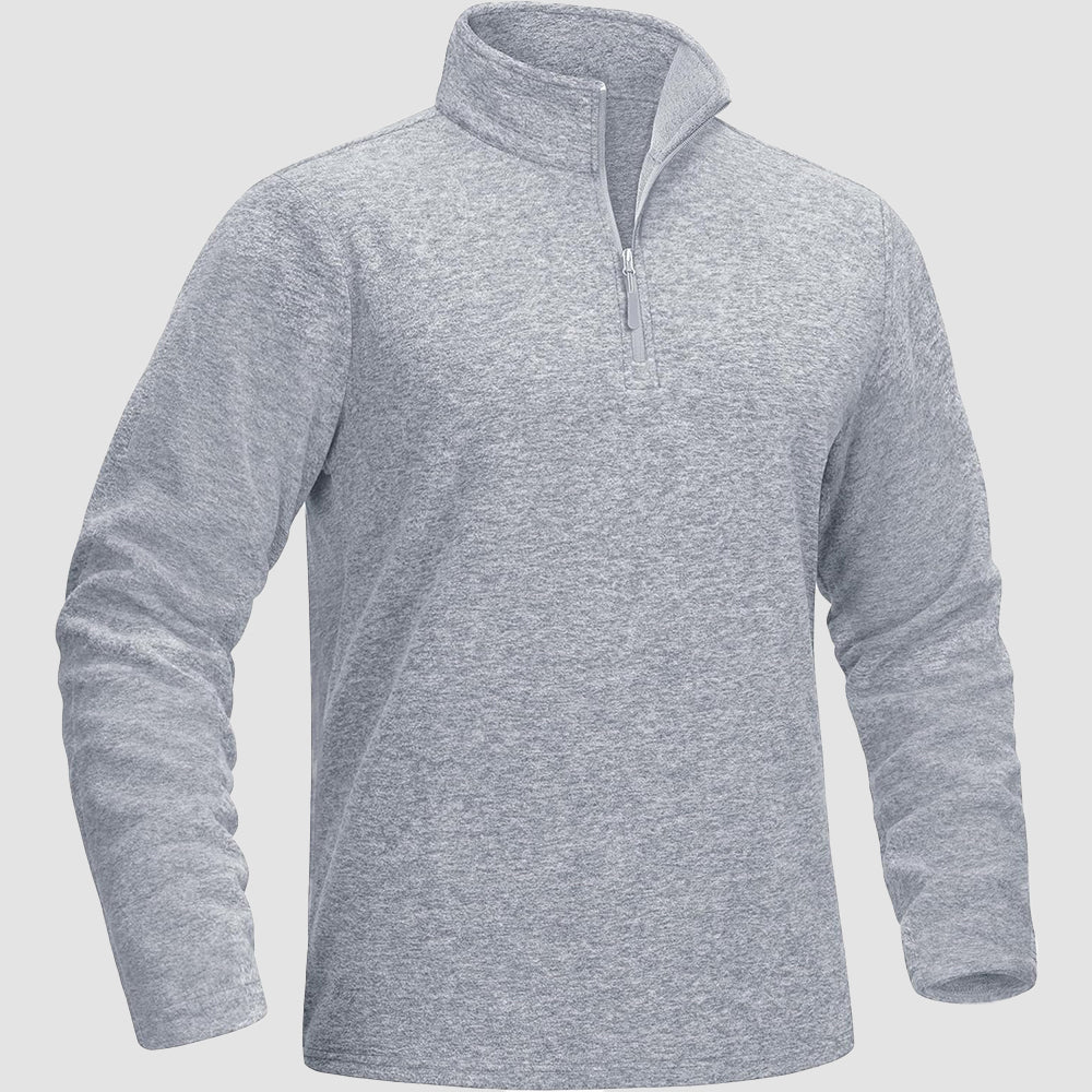 Men's 1/4 Zip Pullover Shirt Long Sleeve Sweatshirts