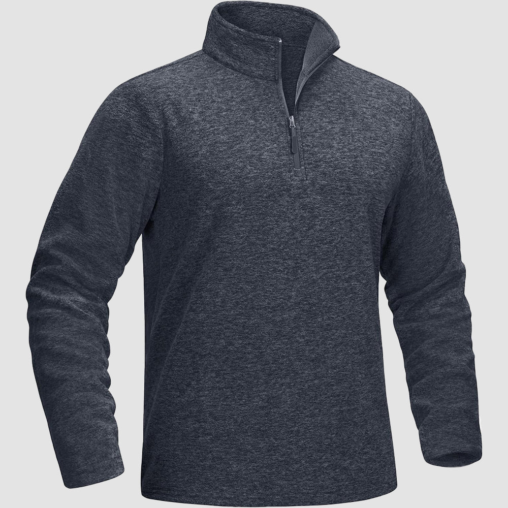 Men's 1/4 Zip Pullover Shirt Long Sleeve Sweatshirts