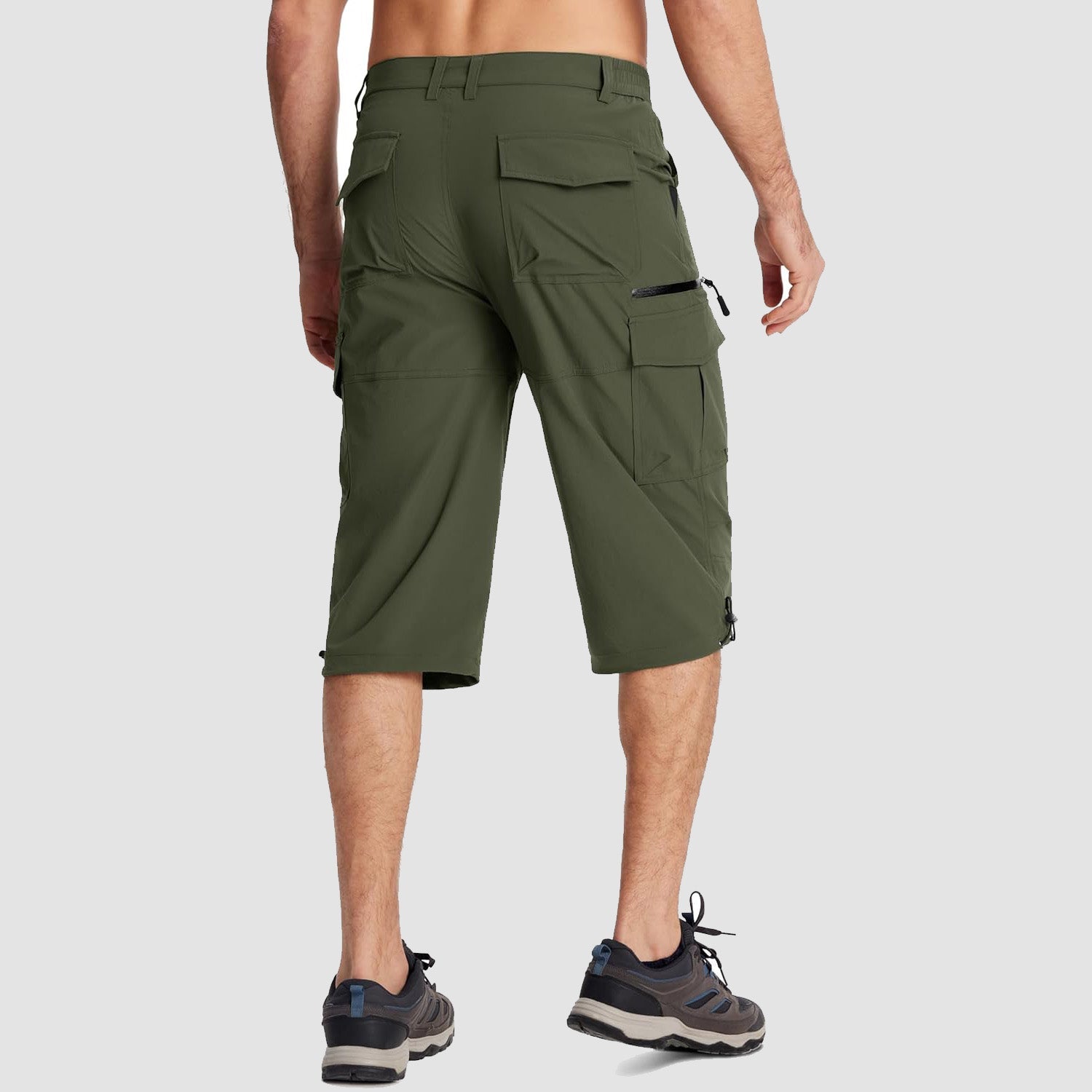 Men's 3/4 Capri Quick Dry Sports Shorts - veyora