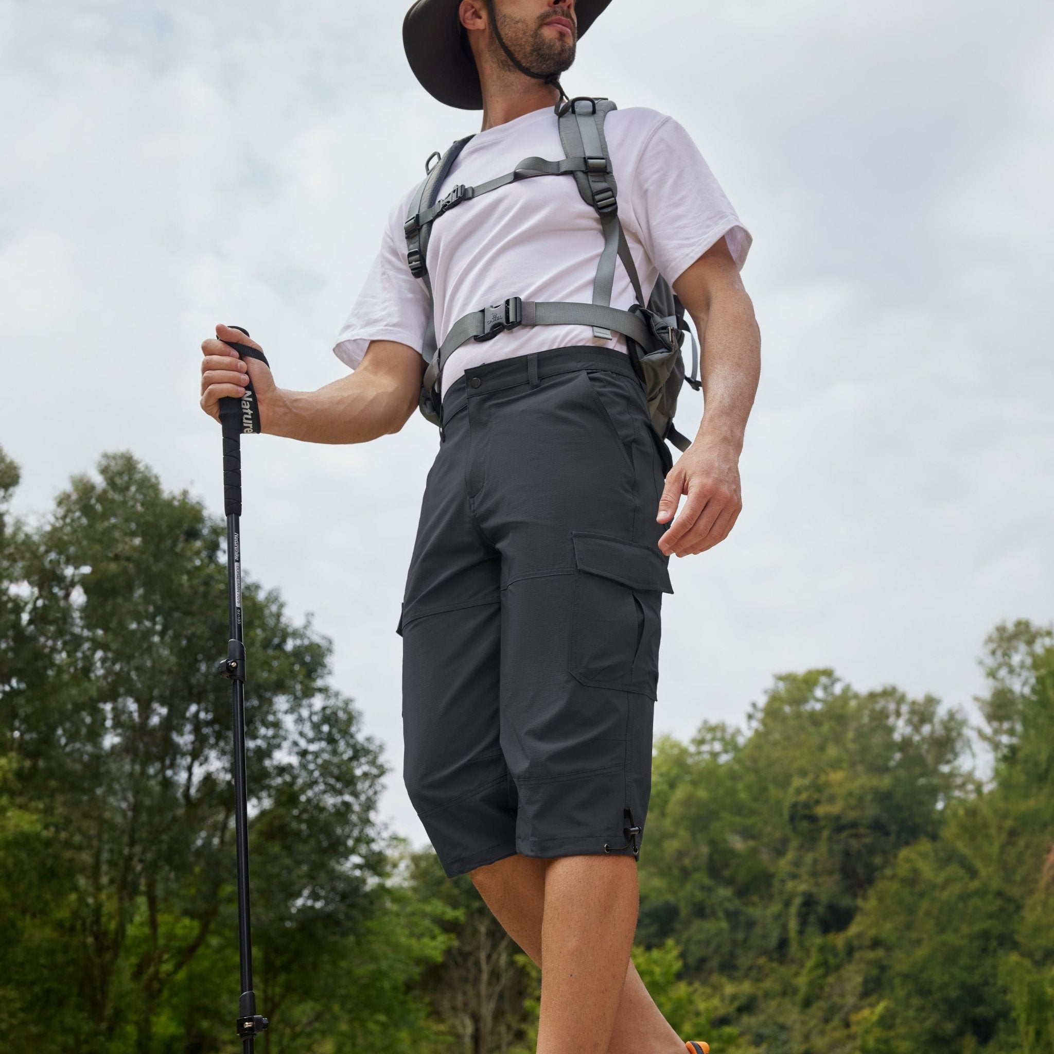 Men's 3/4 Capri Quick Dry Sports Shorts
