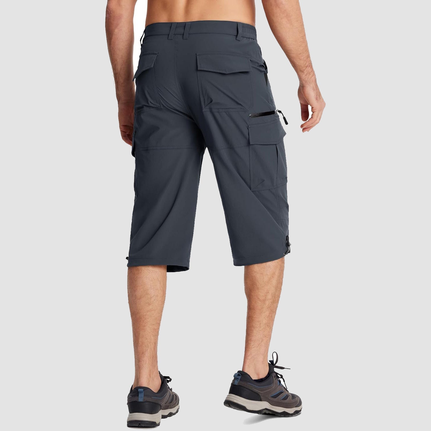 Men's 3/4 Capri Quick Dry Sports Shorts - veyora