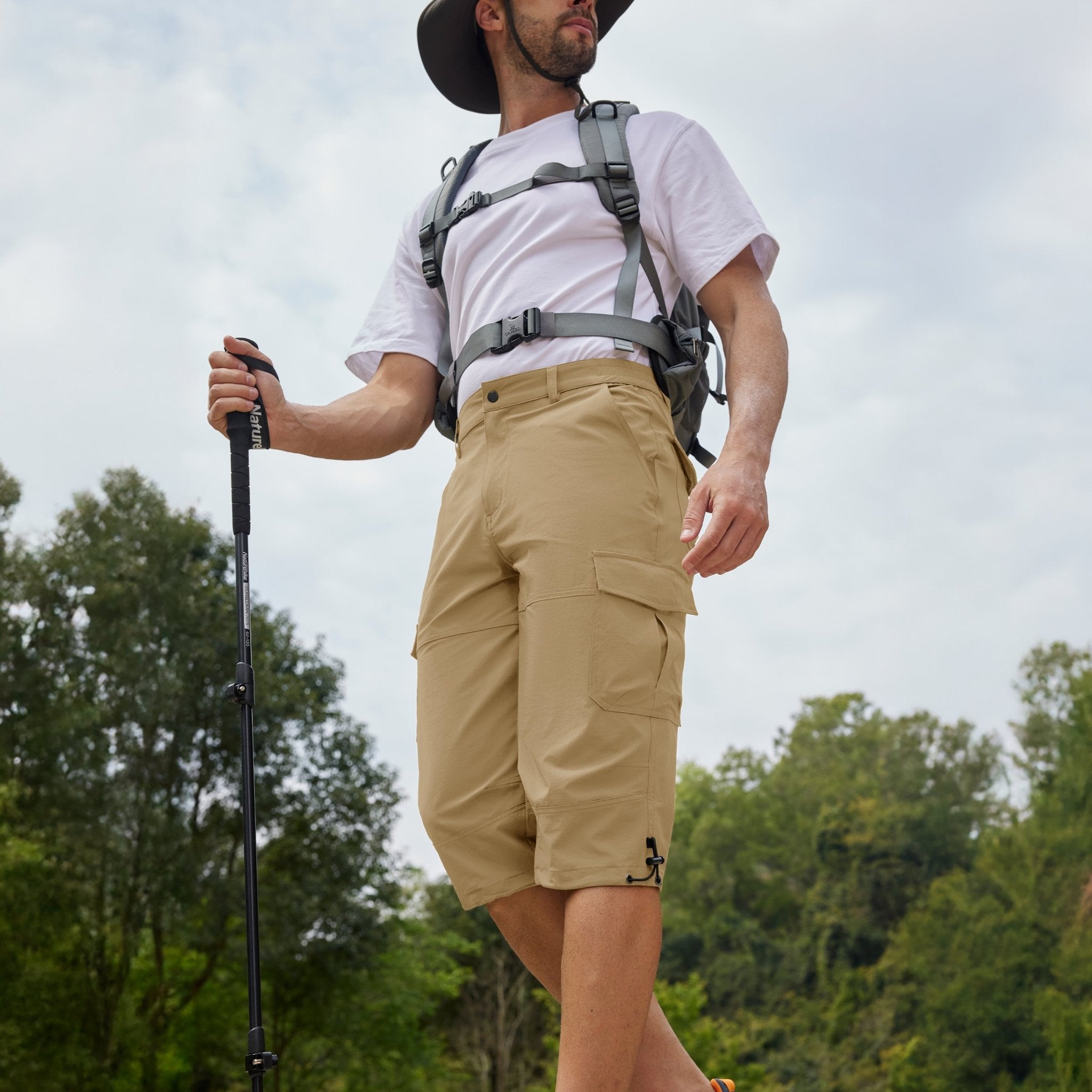 Men's 3/4 Capri Quick Dry Sports Shorts