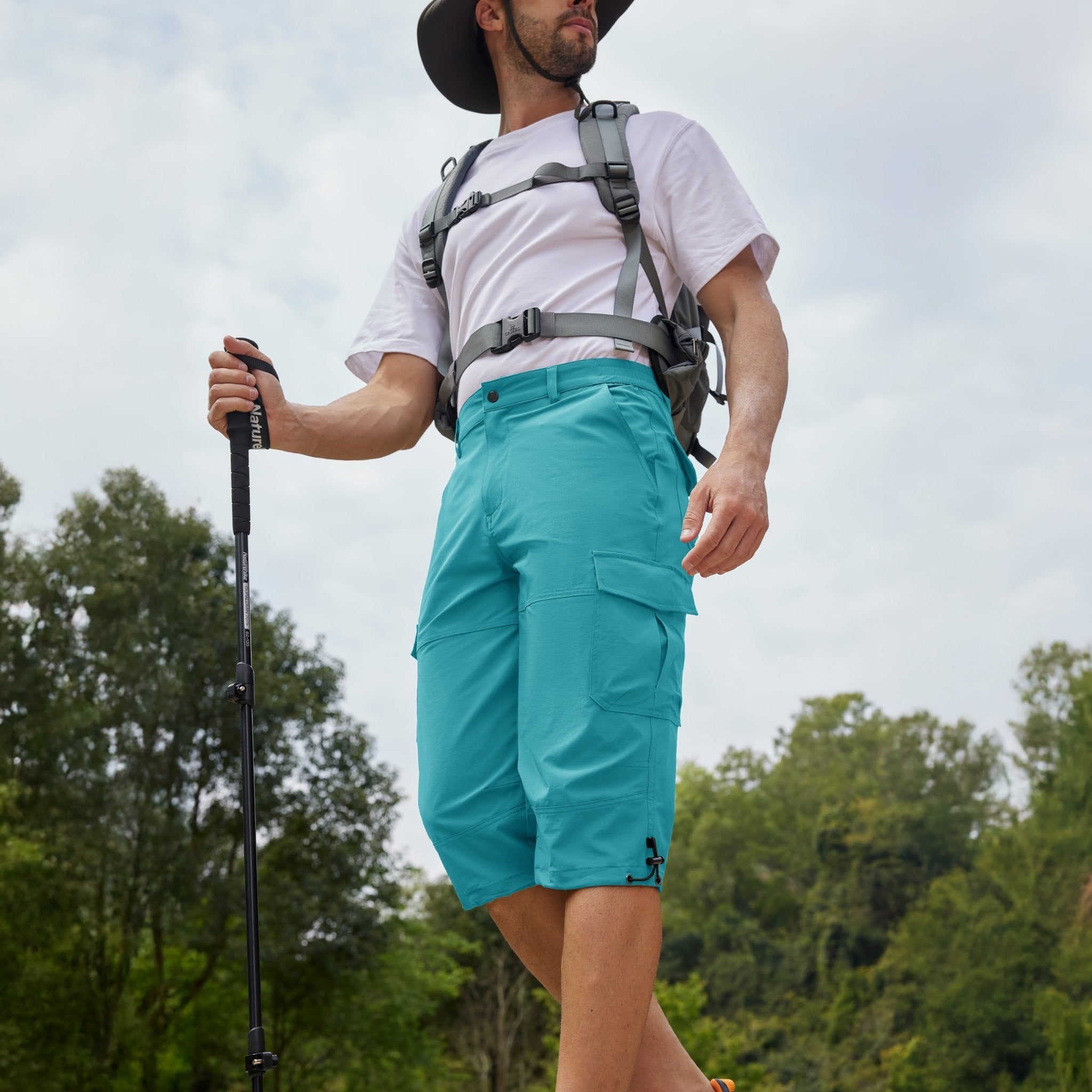 Men's 3/4 Capri Quick Dry Sports Shorts
