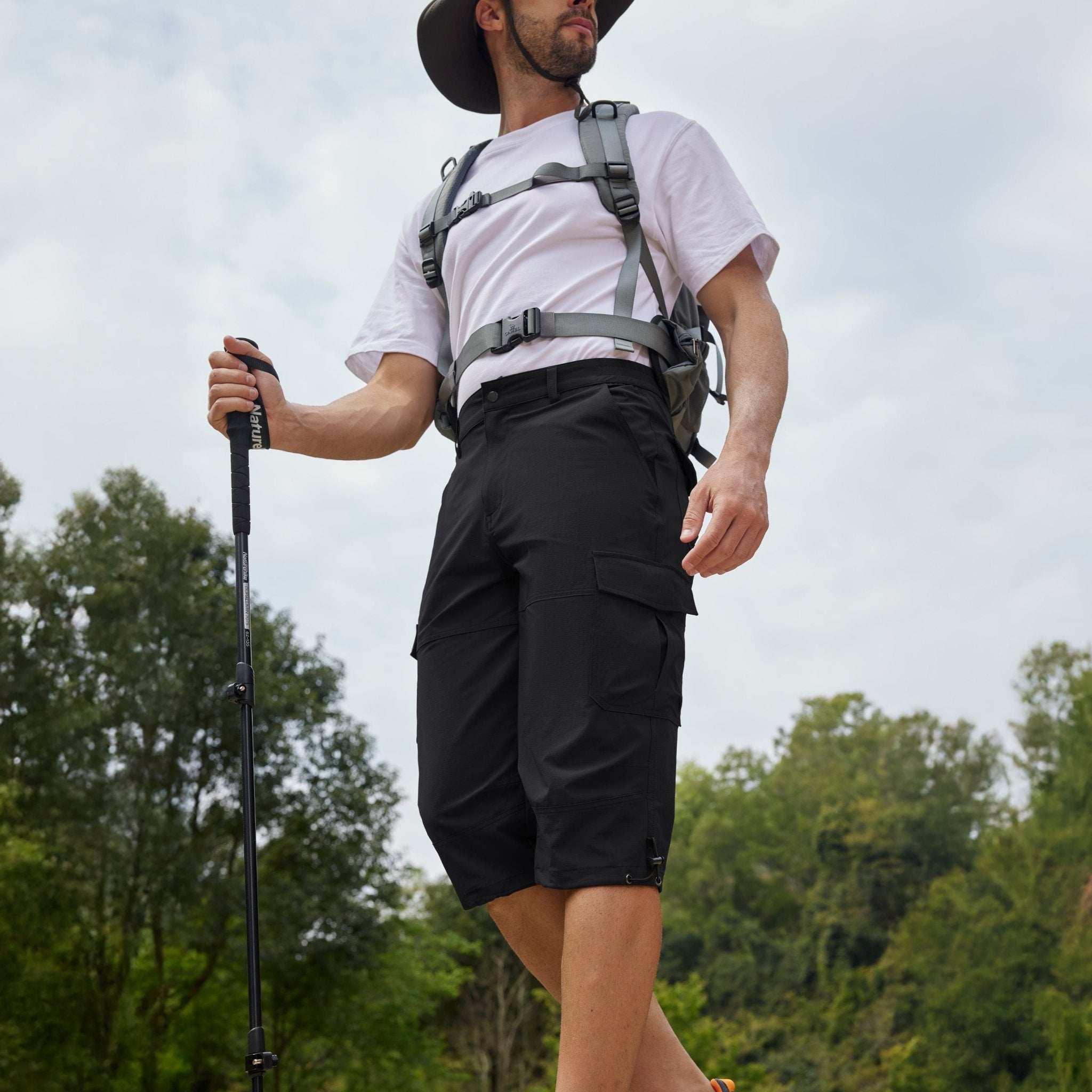 Men's 3/4 Capri Quick Dry Sports Shorts