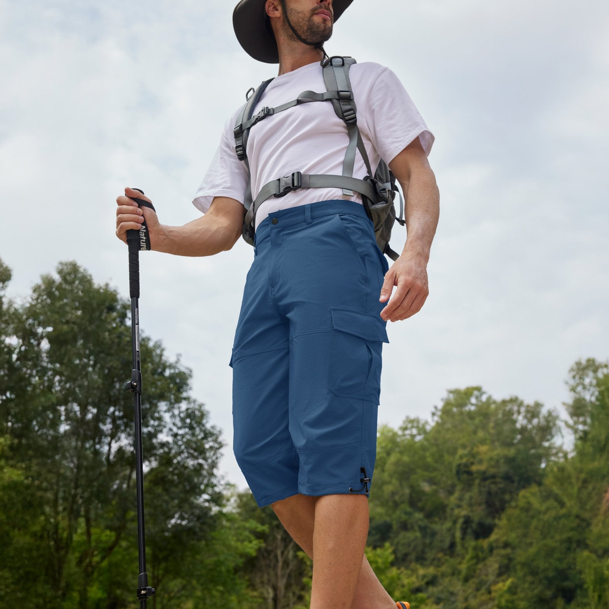 Men's 3/4 Capri Quick Dry Sports Shorts
