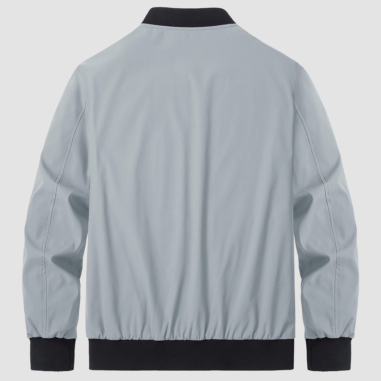 Men's Bomber Jacket Lightweight Windbreaker with Pockets