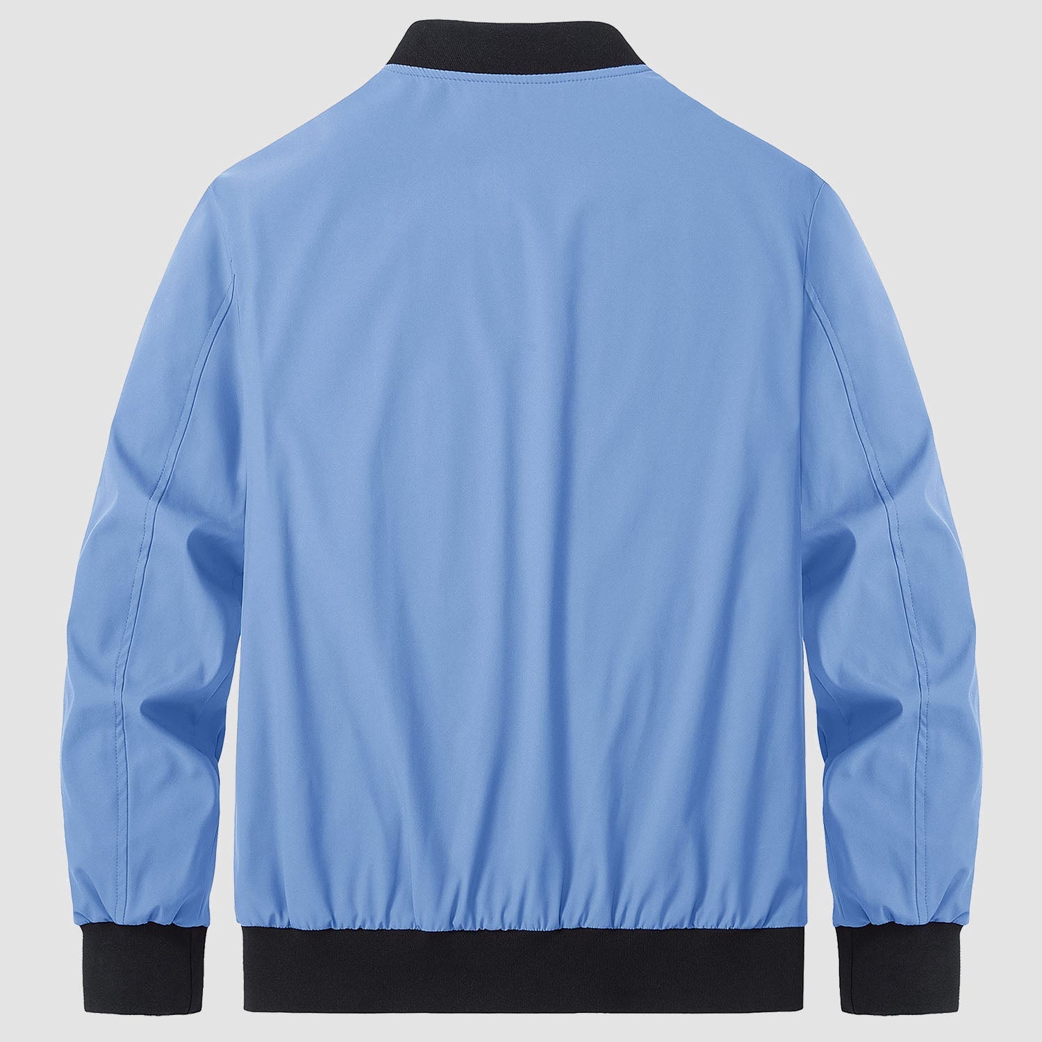 Men's Bomber Jacket Lightweight Windbreaker with Pockets