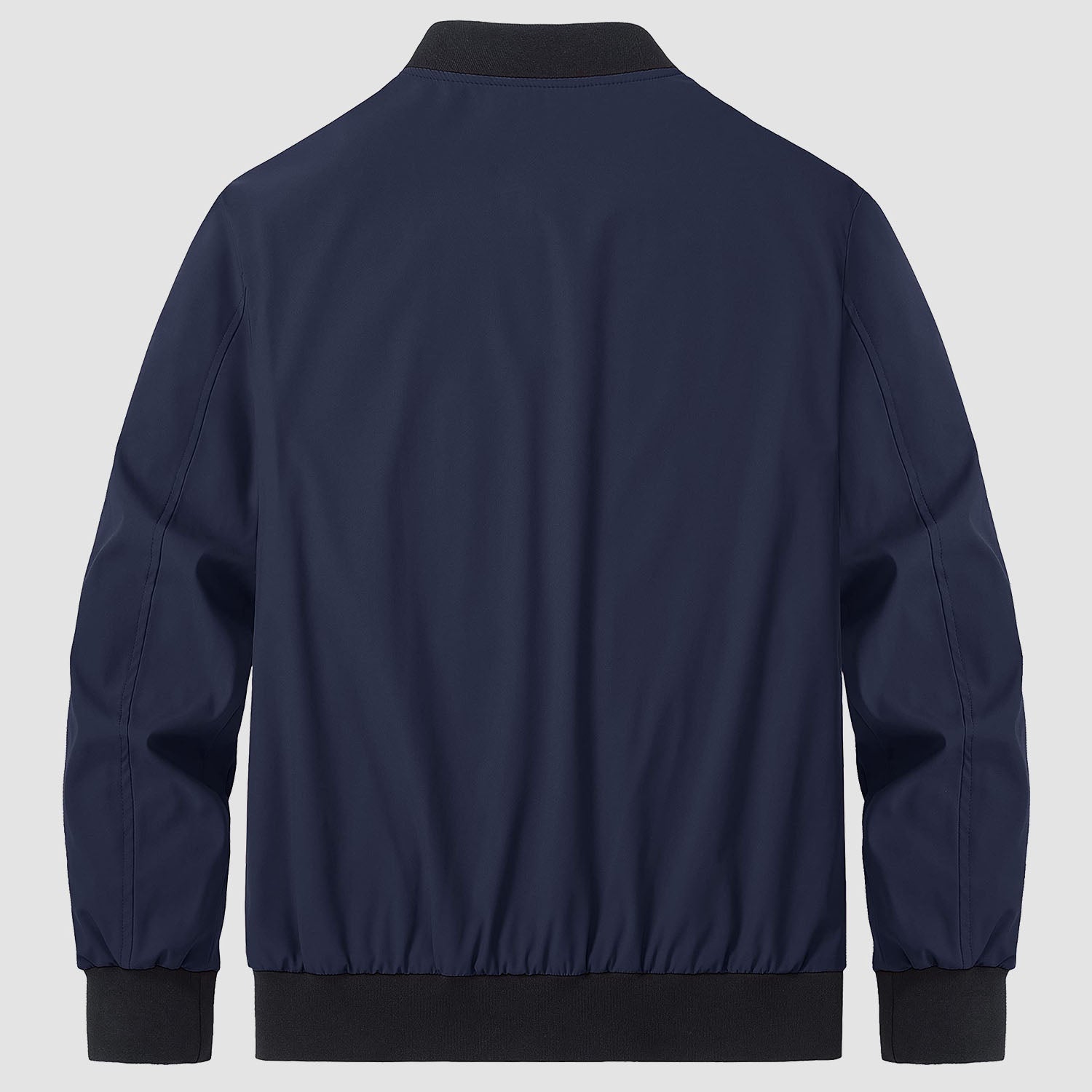 Men's Bomber Jacket Lightweight Windbreaker with Pockets