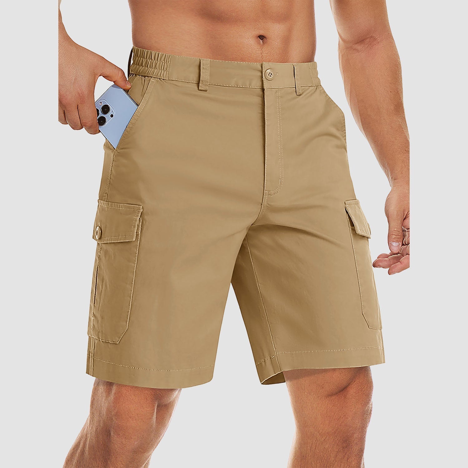 Men's Cargo Shorts Casual Work Shorts - veyora