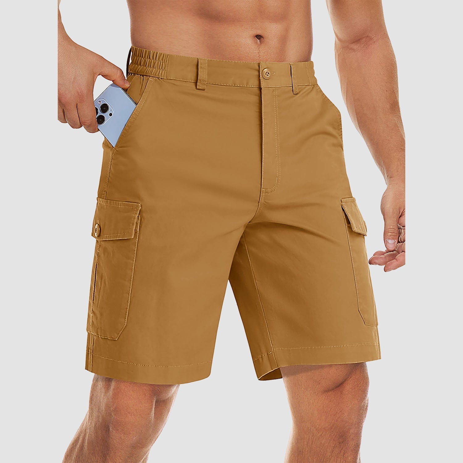 Men's Cargo Shorts Casual Work Shorts - veyora