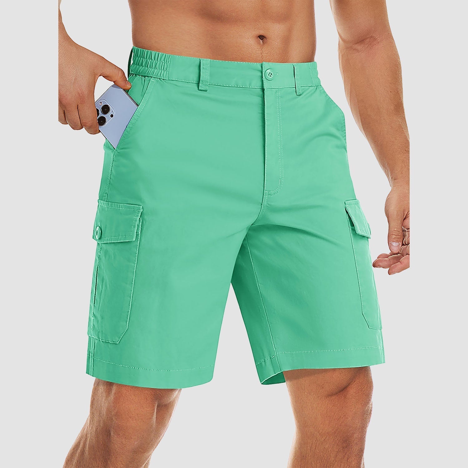Men's Cargo Shorts Casual Work Shorts - veyora