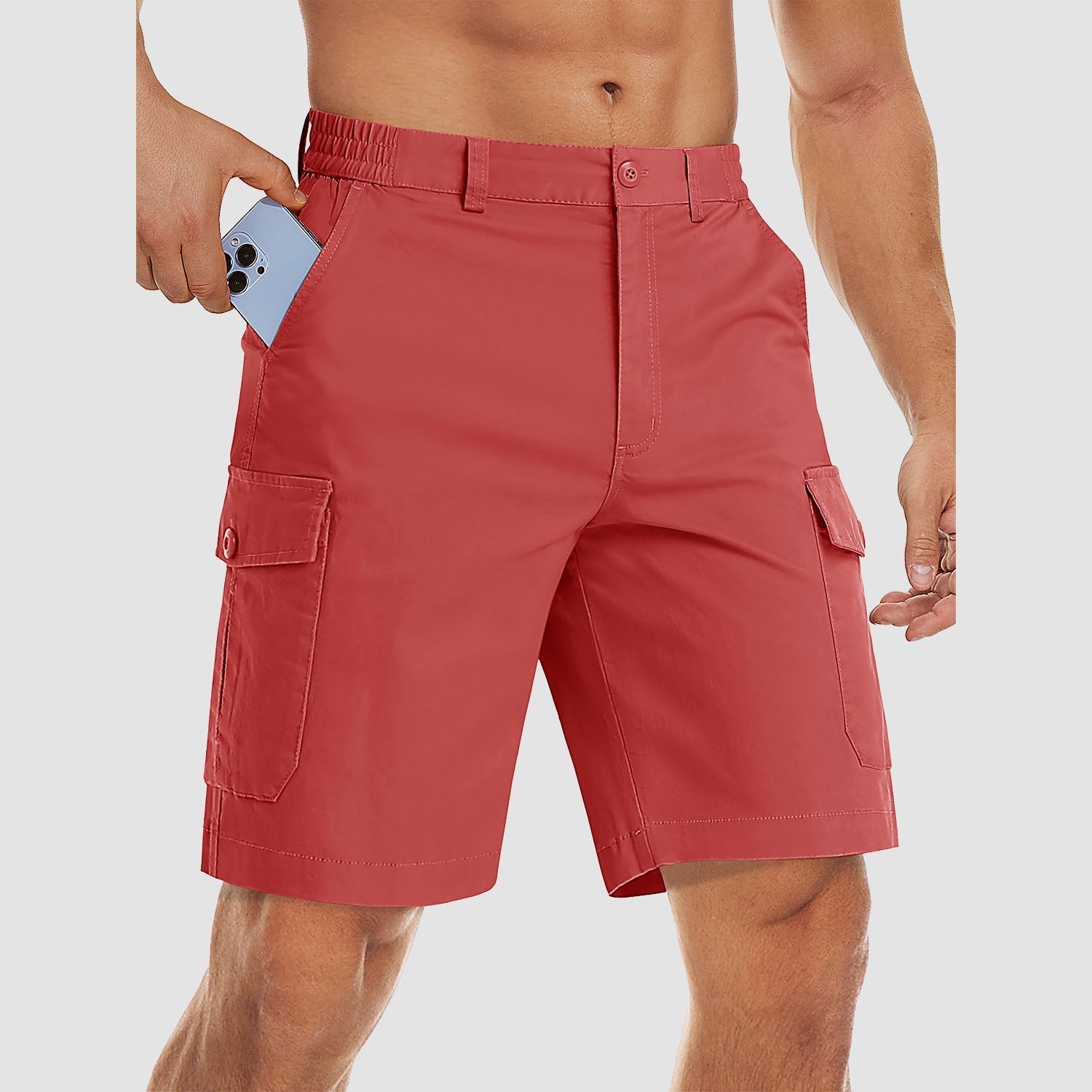 Men's Cargo Shorts Casual Work Shorts - veyora