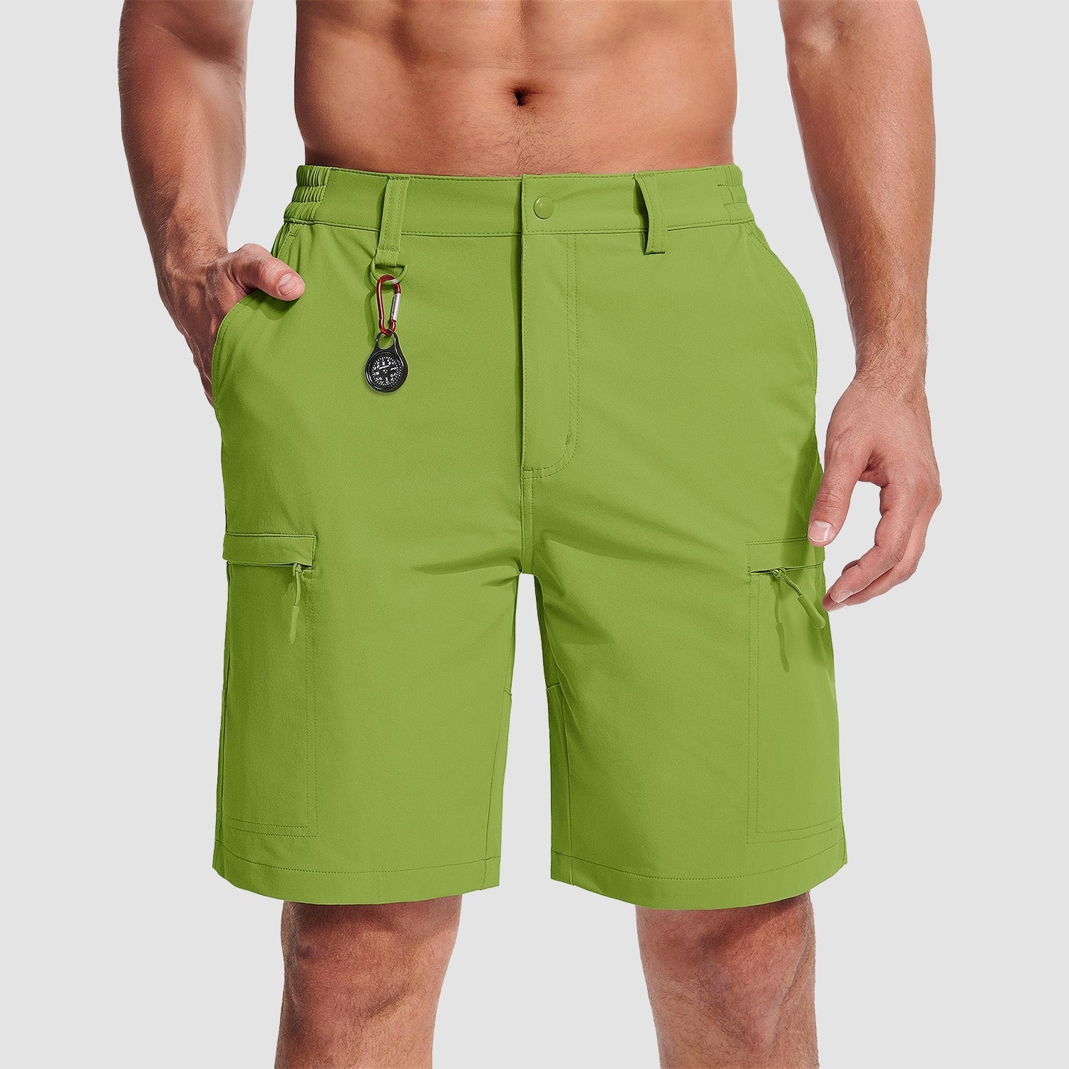 Men's Casual Quick-Dry 5 Pockets Cargo Short