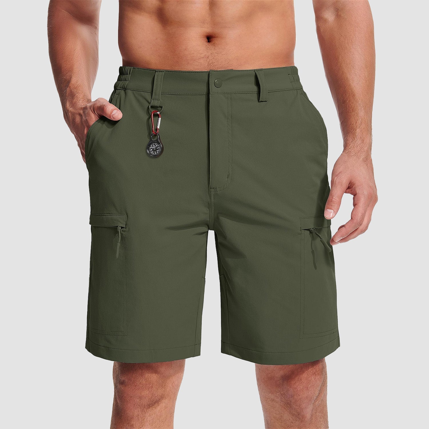 Men's Casual Quick-Dry 5 Pockets Cargo Short