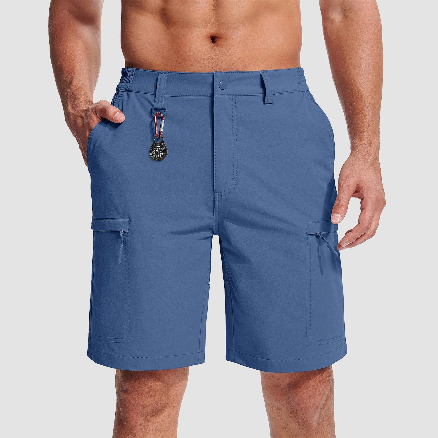 Men's Casual Quick-Dry 5 Pockets Cargo Short