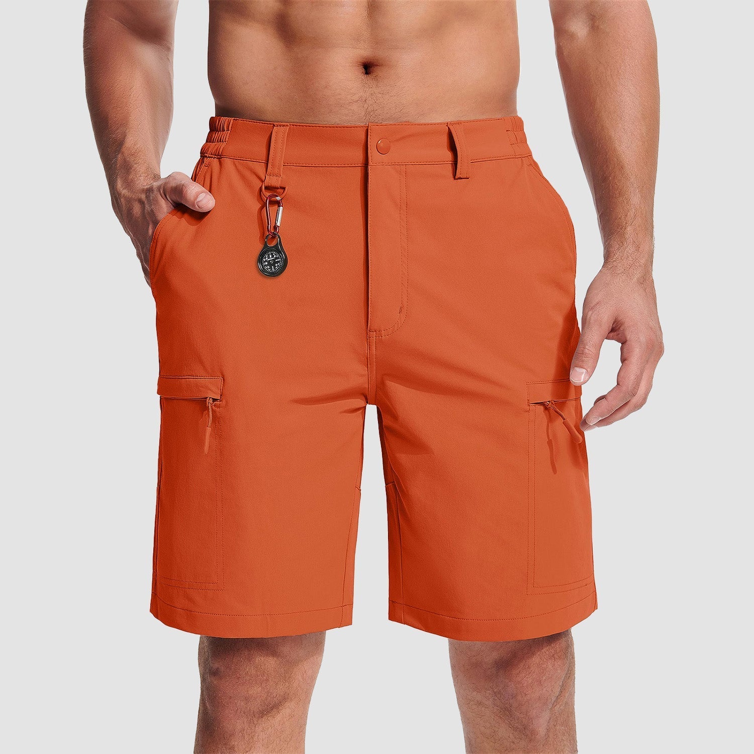 Men's Casual Quick-Dry 5 Pockets Cargo Short