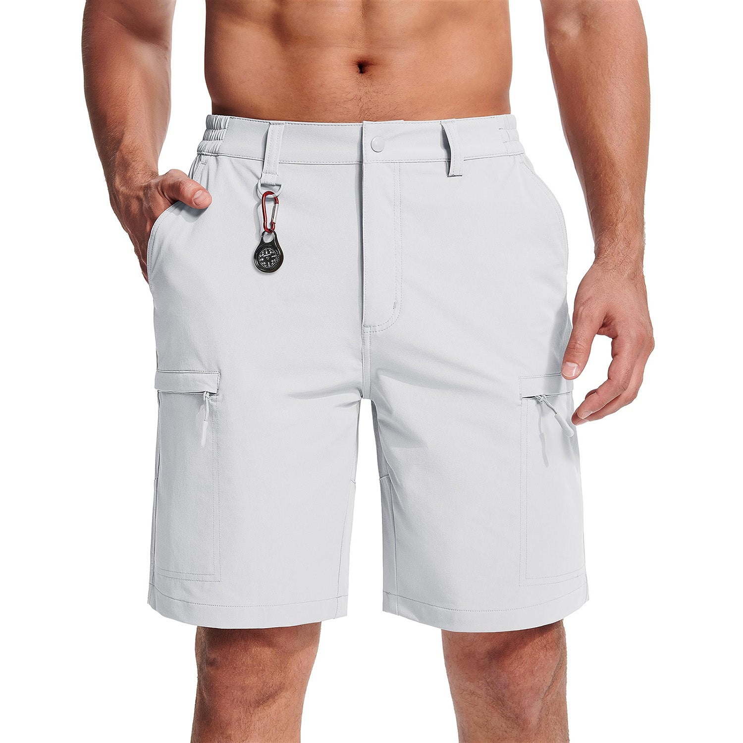 Men's Casual Quick-Dry 5 Pockets Cargo Short