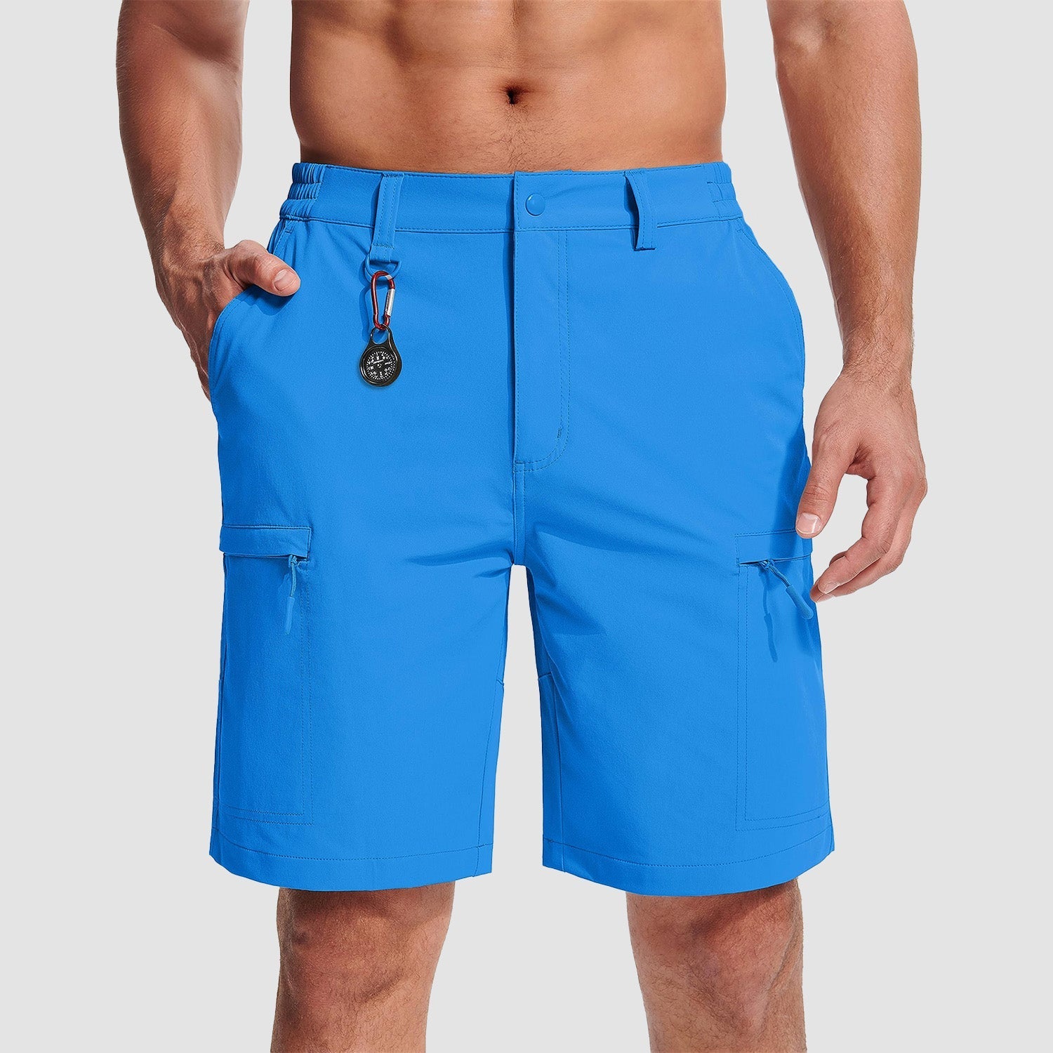 Men's Casual Quick-Dry 5 Pockets Cargo Short