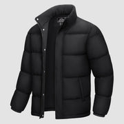 Men's Warm Down Puffer Jacket, Water - Resistant & Windproof - veyora