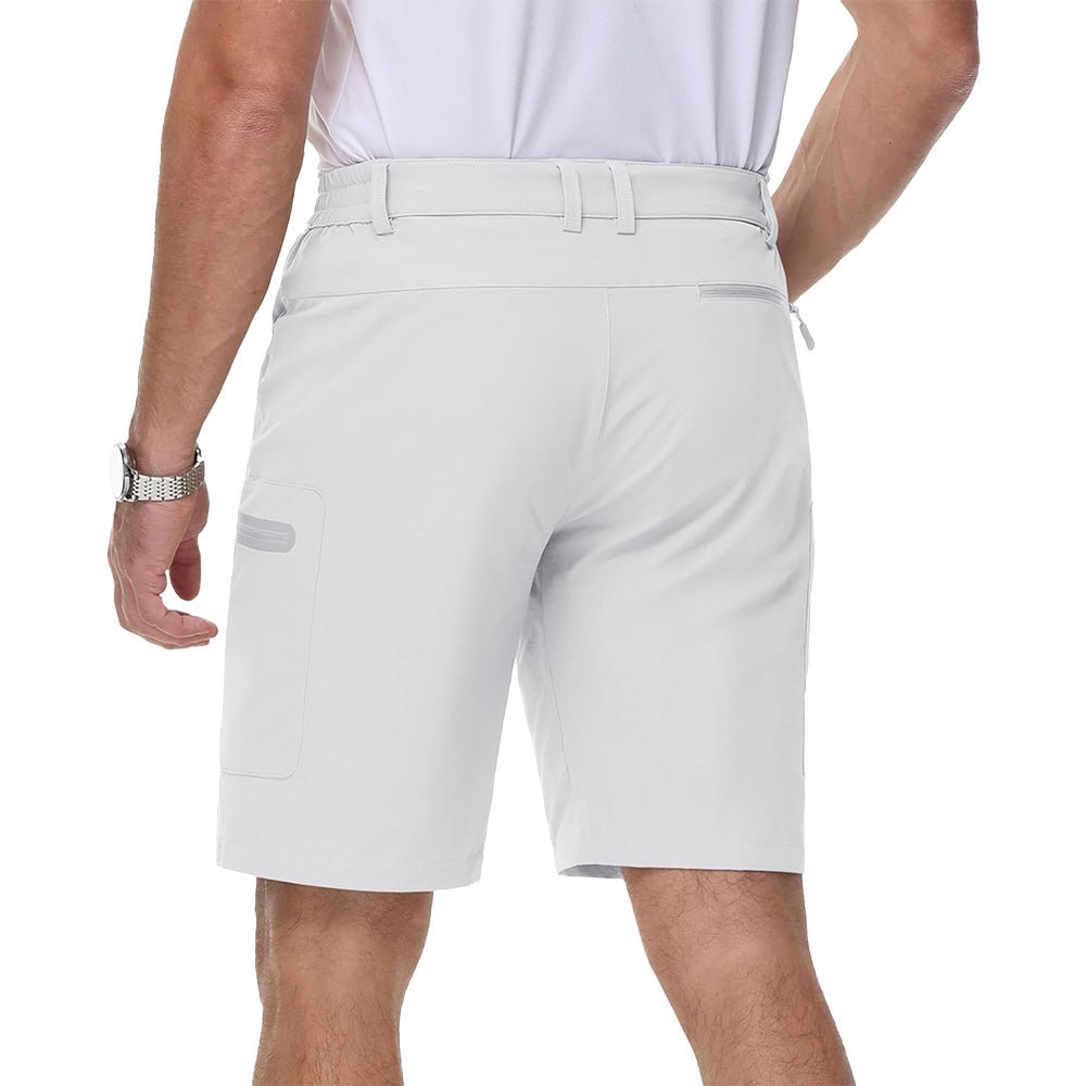 Men's Hiking Cargo Shorts with Zipper Pockets - veyora