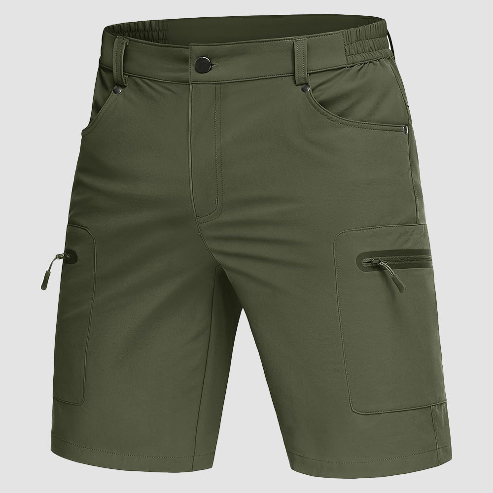 Men's Hiking Cargo Shorts with Zipper Pockets - veyora