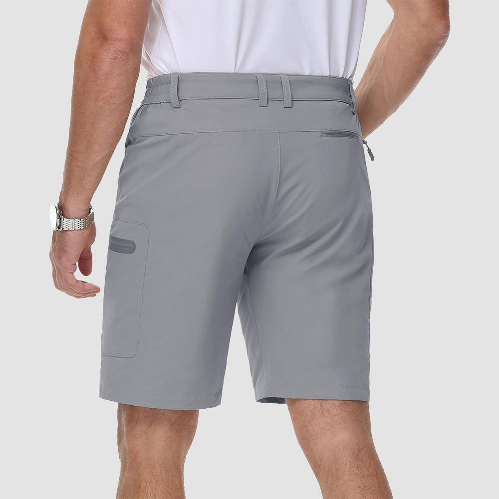 Men's Hiking Cargo Shorts with Zipper Pockets