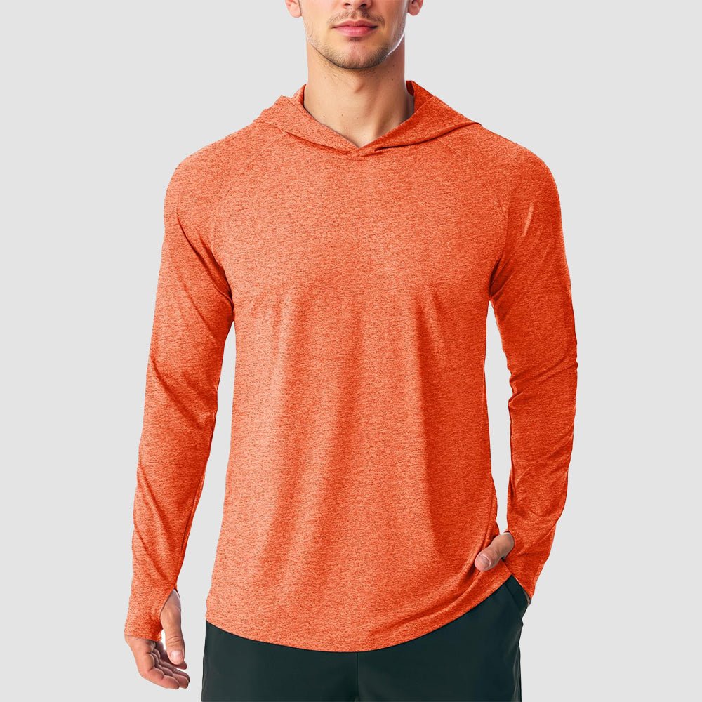 Men's Hooded UPF 50+ Sun Protection Sherpa Fishing Shirt