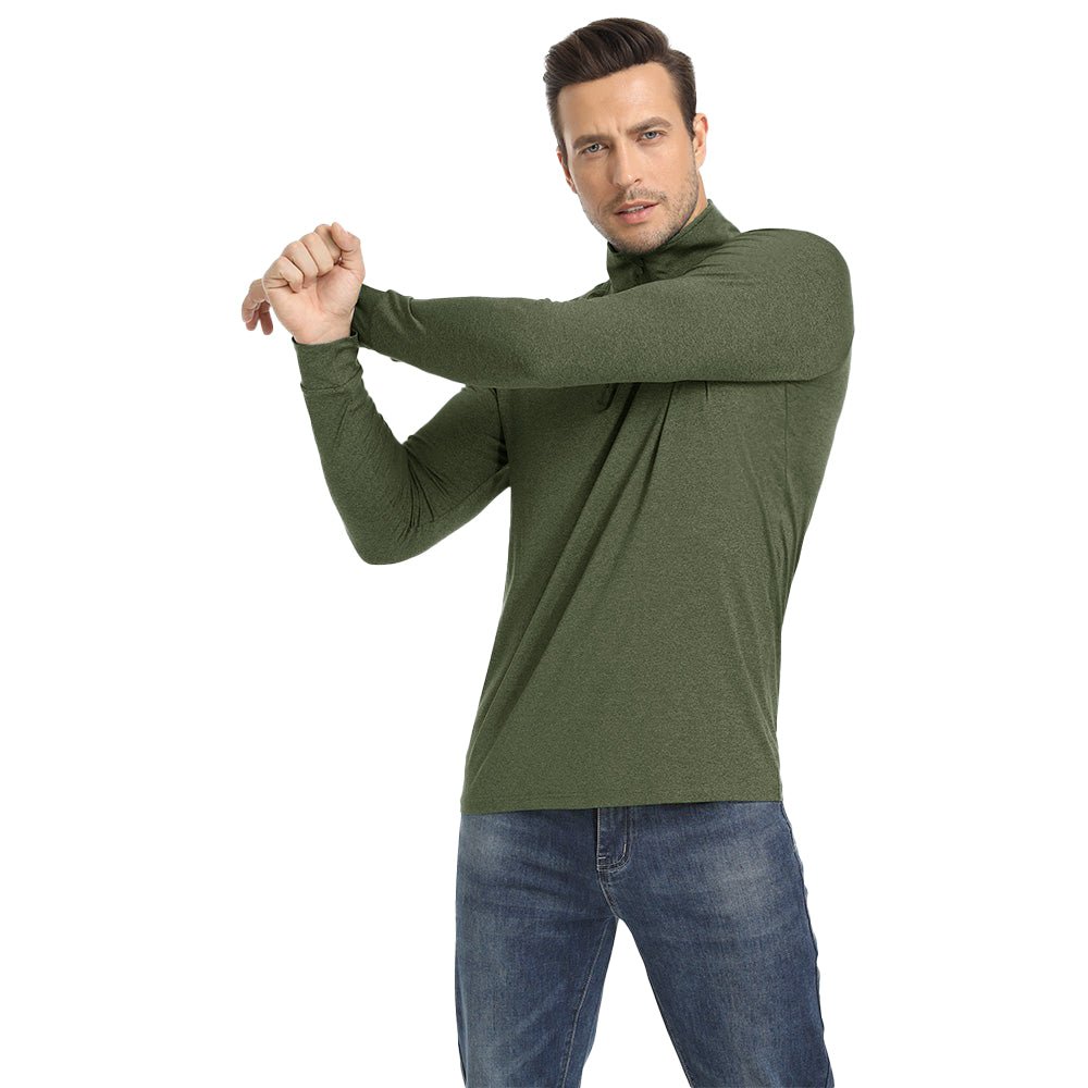 Men's Lands End UPF50+ Sun Shirt, Long Sleeve Quick Dry