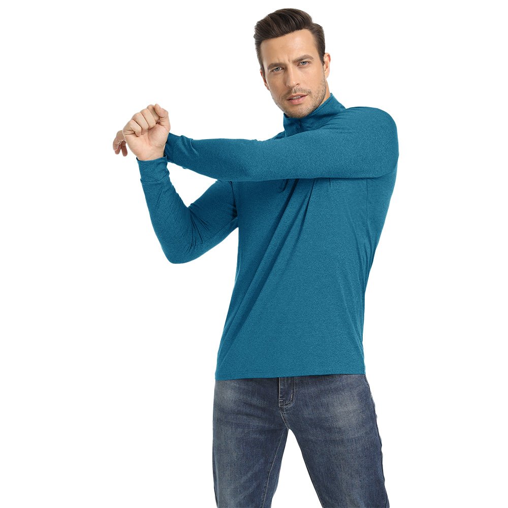 Men's Lands End UPF50+ Sun Shirt, Long Sleeve Quick Dry