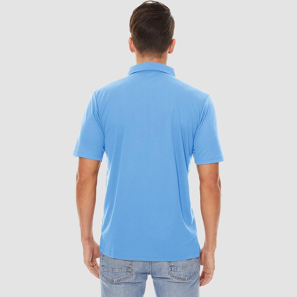 Men's Polo Quick Dry Short Sleeve Golf Polo