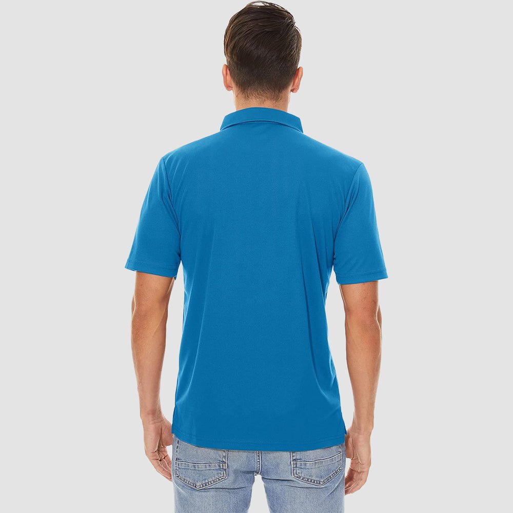 Men's Polo Quick Dry Short Sleeve Golf Polo