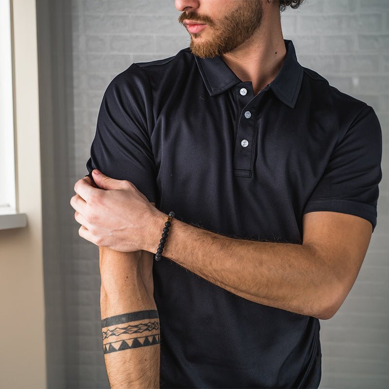 Men's Quick Dry Golf Polo - veyora